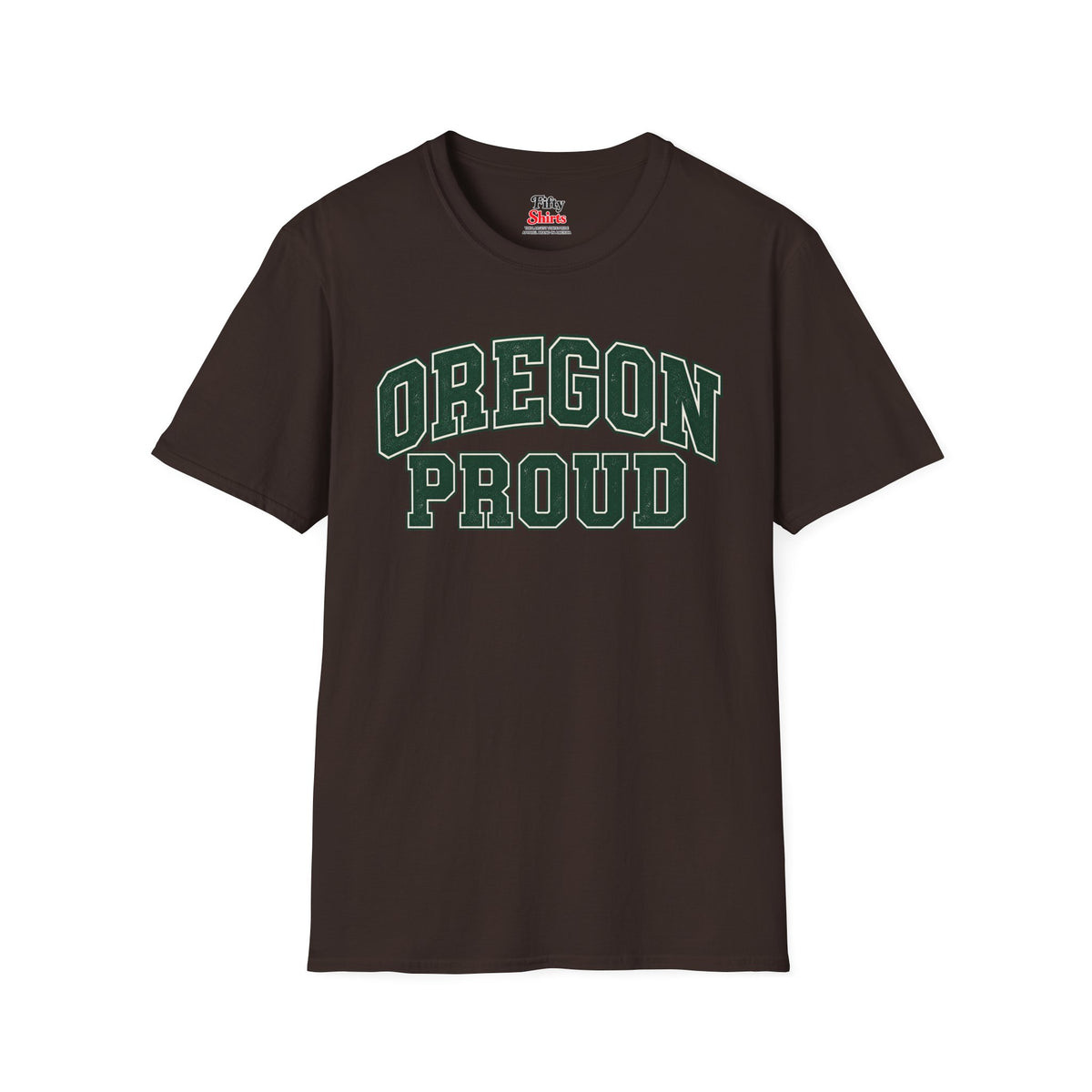Oregon Proud Unisex Softstyle T Shirt State Name Graphic Tee