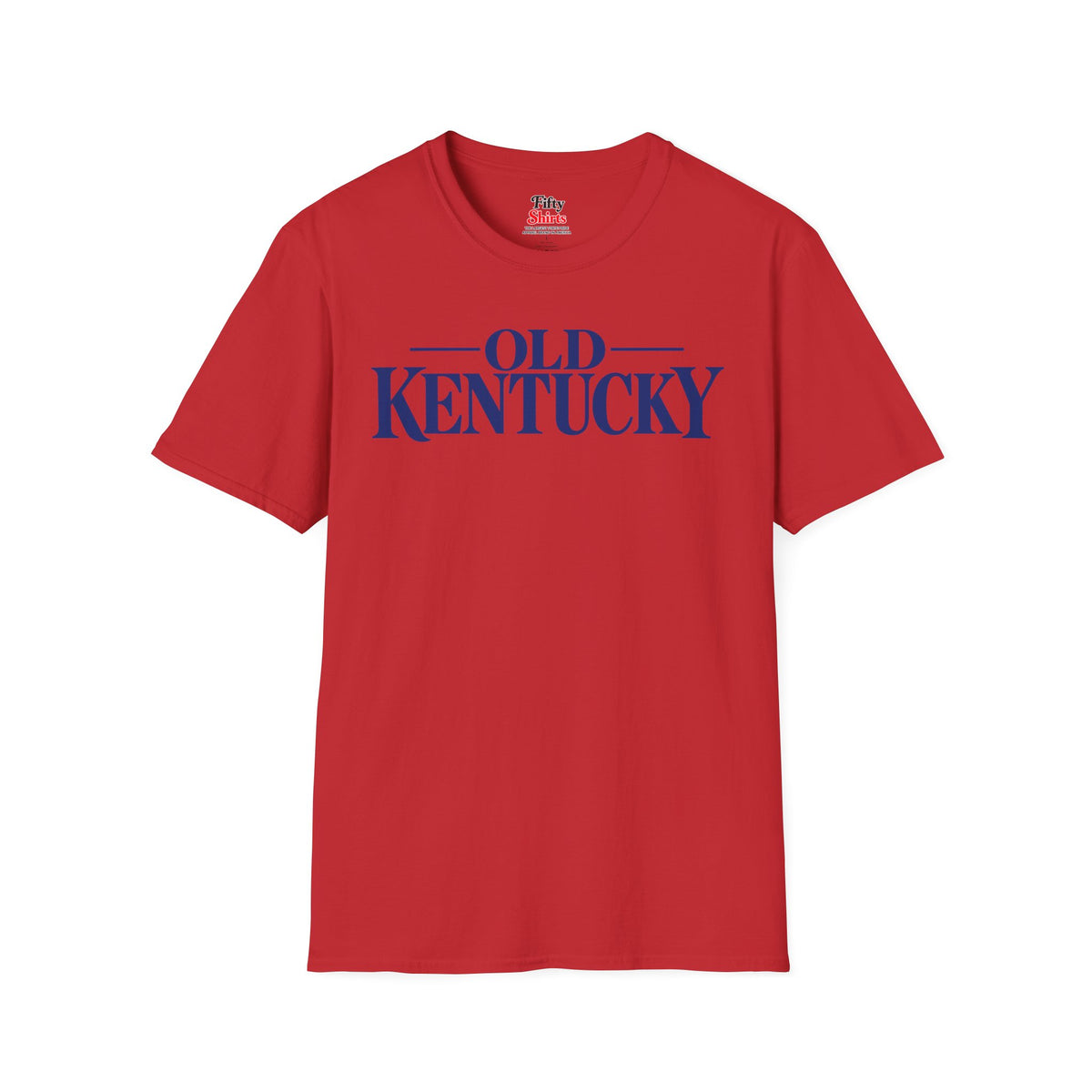 Old Kentucky Unisex Softstyle T Shirt State Name Graphic Tee