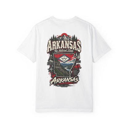 Arkansas Street Legacy Unisex Comfort Color 1717 Streetwear Graphic Tee