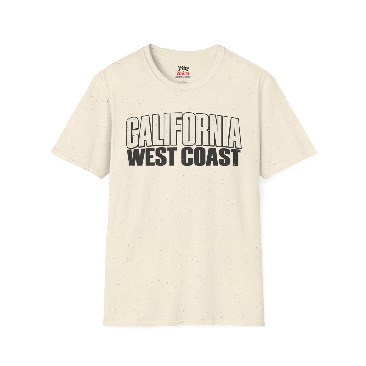 California West Coast Unisex Softstyle T Shirt State Name Graphic Tee