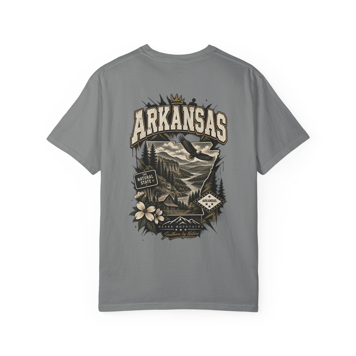 Arkansas Street Culture Unisex Comfort Color 1717 Streetwear Graphic Tee
