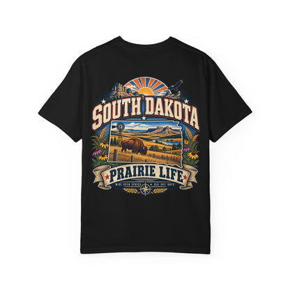 South Dakota Prairie Life Unisex Comfort Color 1717 Streetwear Graphic Tee