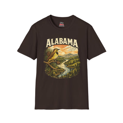 Alabama Wildlife Unisex Softstyle T Shirt State Pride Graphic Tee Collections FS03