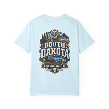 South Dakota Frontier Division Unisex Comfort Color 1717 Streetwear Graphic Tee