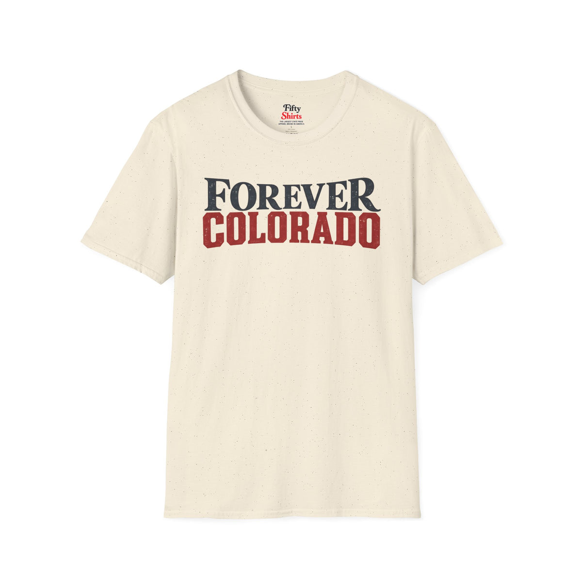 Forever Colorado  Unisex Softstyle T Shirt State Name Graphic Tee