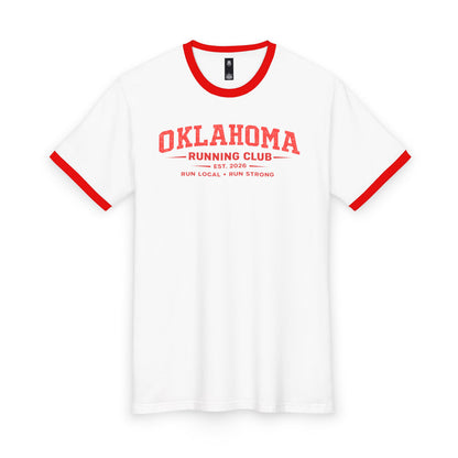 Oklahoma Running Club 2026 All State Men's Staple Ringer Tee