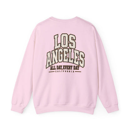 Los Angeles All Day, Everyday Unisex Crewneck Sweatshirt Graphic