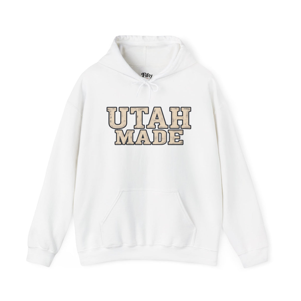 Utah Made Unisex Hoodie State Name Graphic