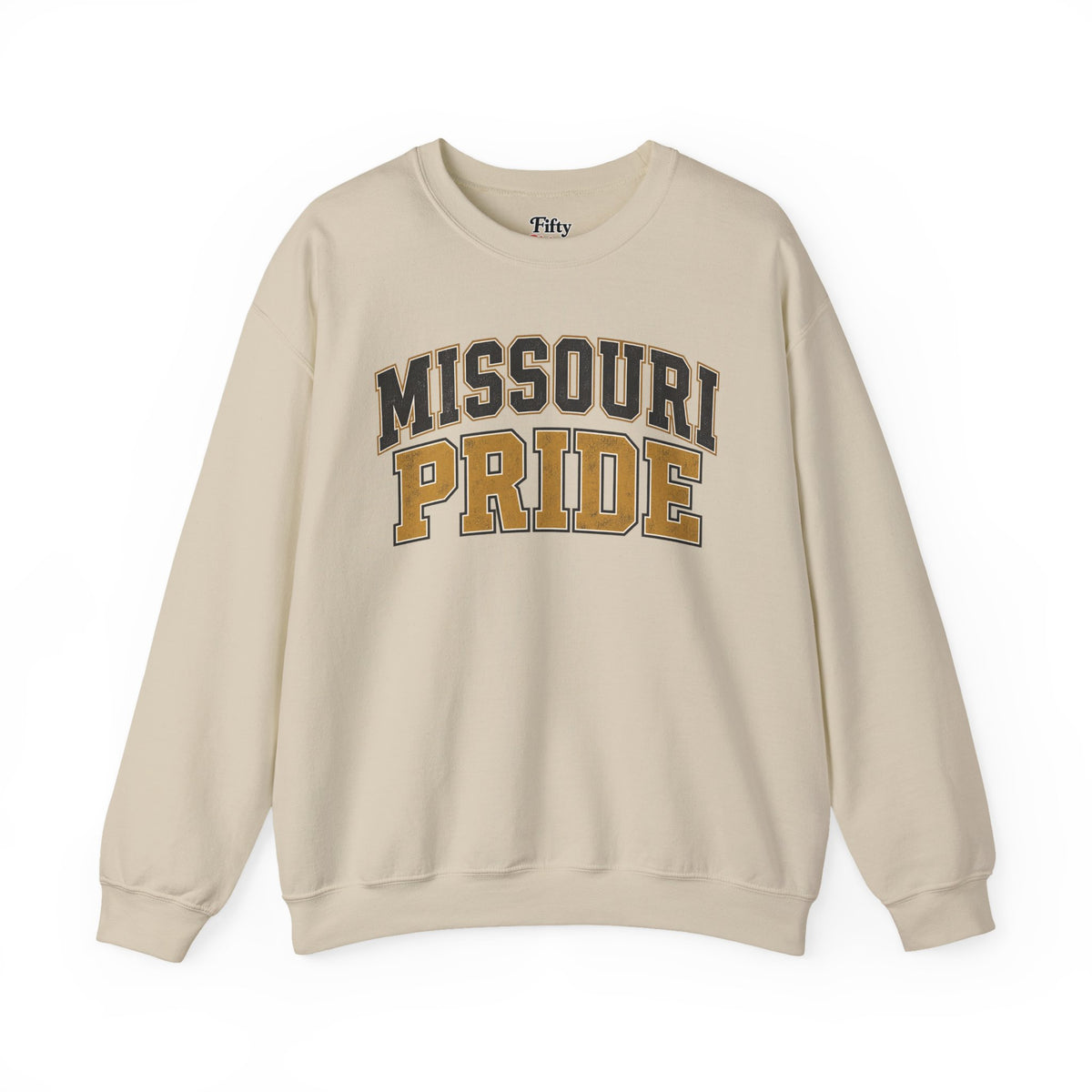 Missouri Pride Unisex Crewneck Sweatshirt State Name Graphic