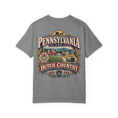 Pennsylvania Dutch Country Unisex Comfort Color 1717 Streetwear Graphic Tee