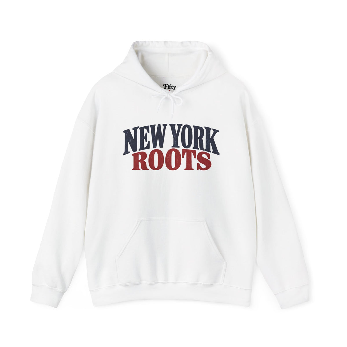 New York Roots Unisex Hoodie State Name Graphic