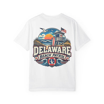 Delaware Beach Patrol  Unisex Comfort Color 1717 Streetwear Graphic Tee