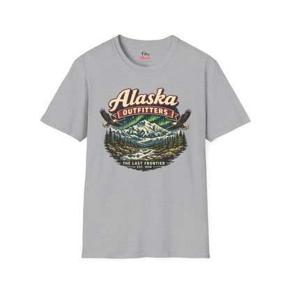 Alaska Outfitters Unisex Softstyle T Shirt State Pride Graphic Tee Collections FS03