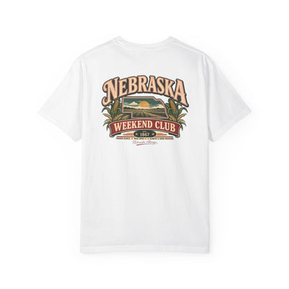 Nebraska Weekend Club Unisex Comfort Color 1717 Streetwear Graphic Tee
