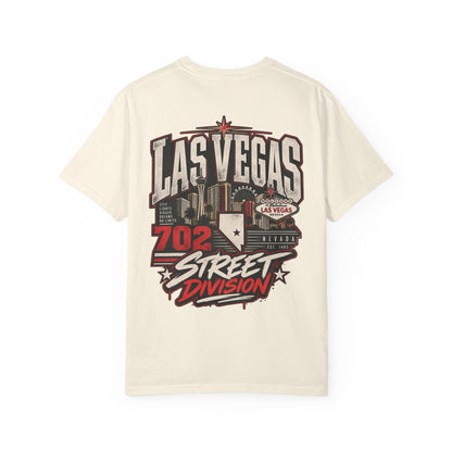 Nevada Las Vegas Street Division Unisex Comfort Color 1717 Streetwear Graphic Tee