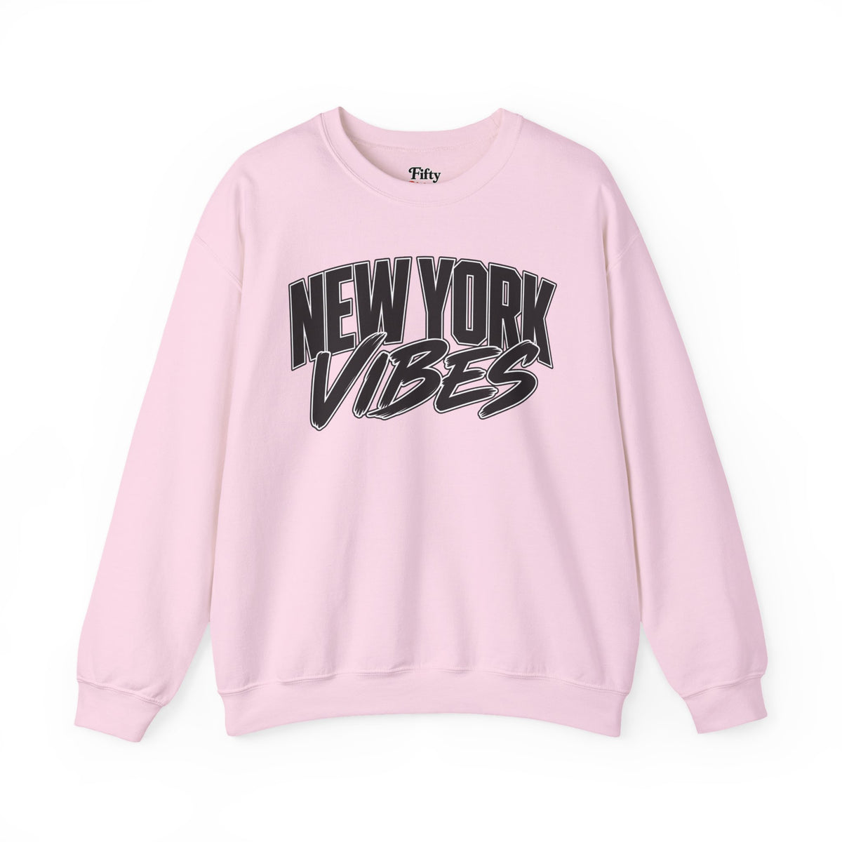 New York Vibes Unisex Crewneck Sweatshirt State Name Graphic