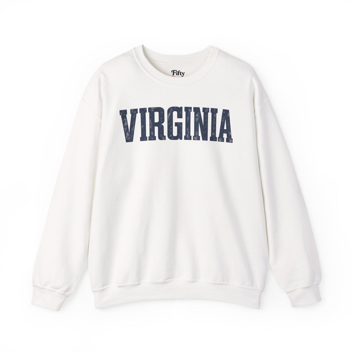 Virginia Unisex Crewneck Sweatshirt State Name Graphic