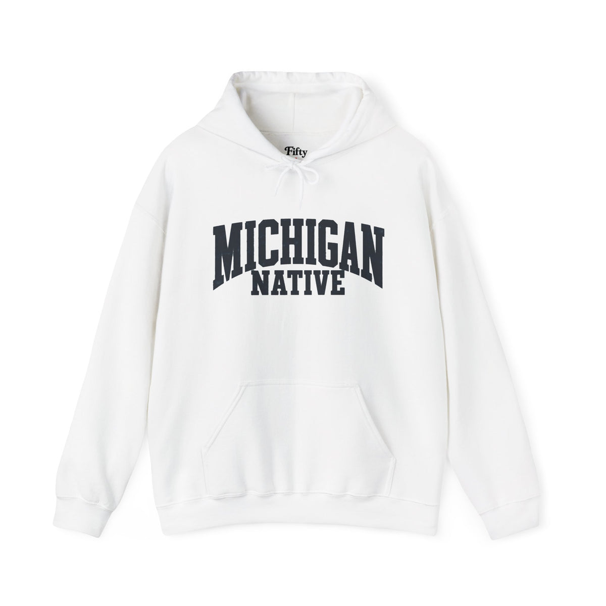 Michigan Native Unisex Hoodie State Name Graphic