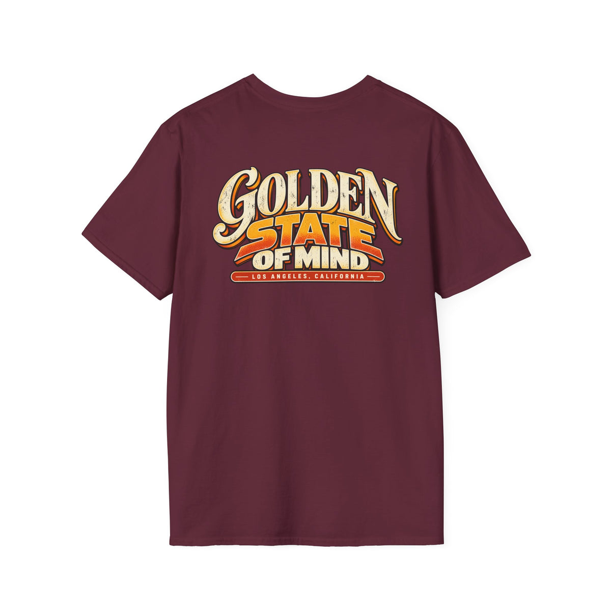 Golden State Of Mind Los Angeles Unisex Softstyle Graphic Tee