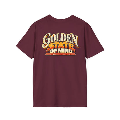 Golden State Of Mind Los Angeles Unisex Softstyle Graphic Tee