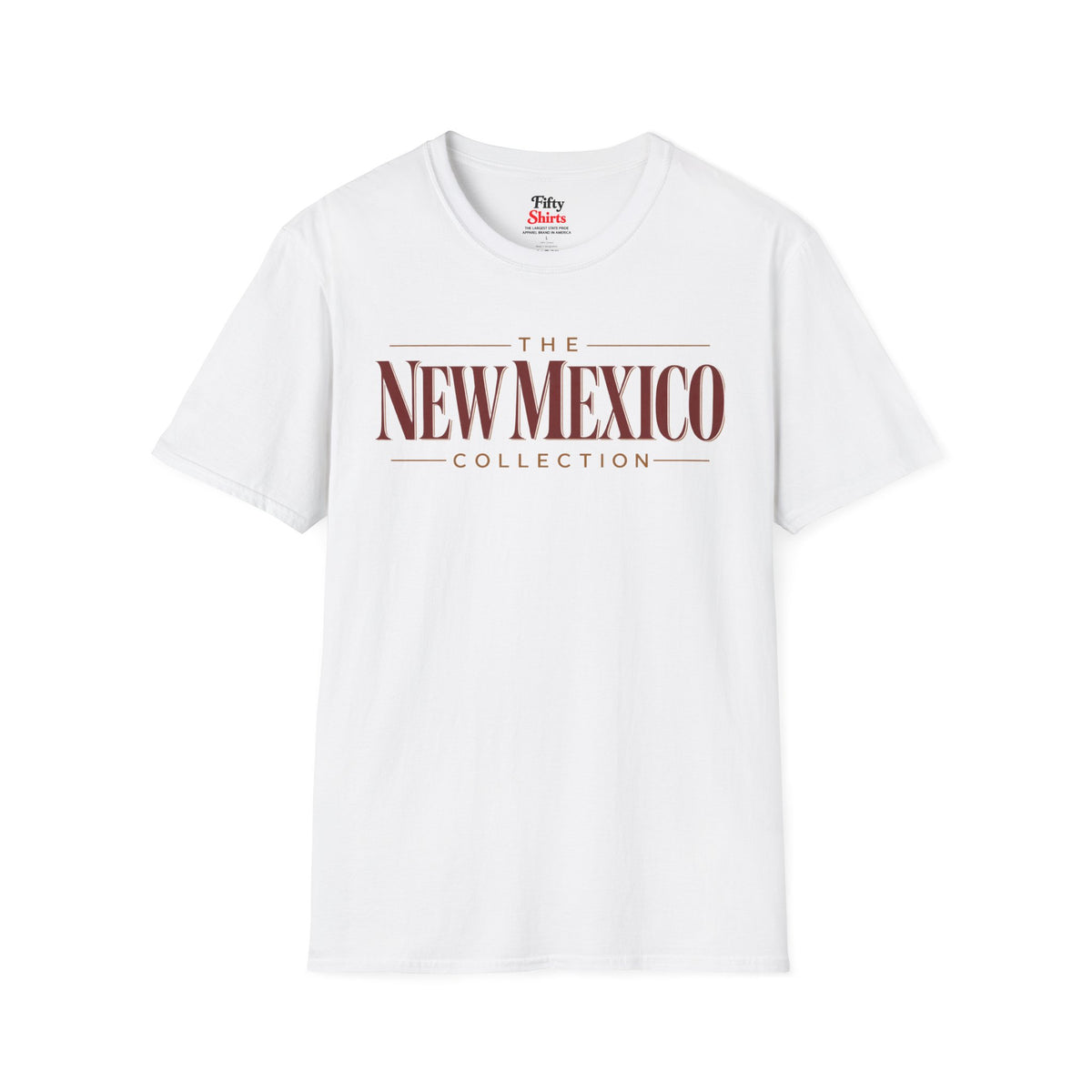 The New Mexico Collection Unisex Softstyle T Shirt State Name Graphic Tee