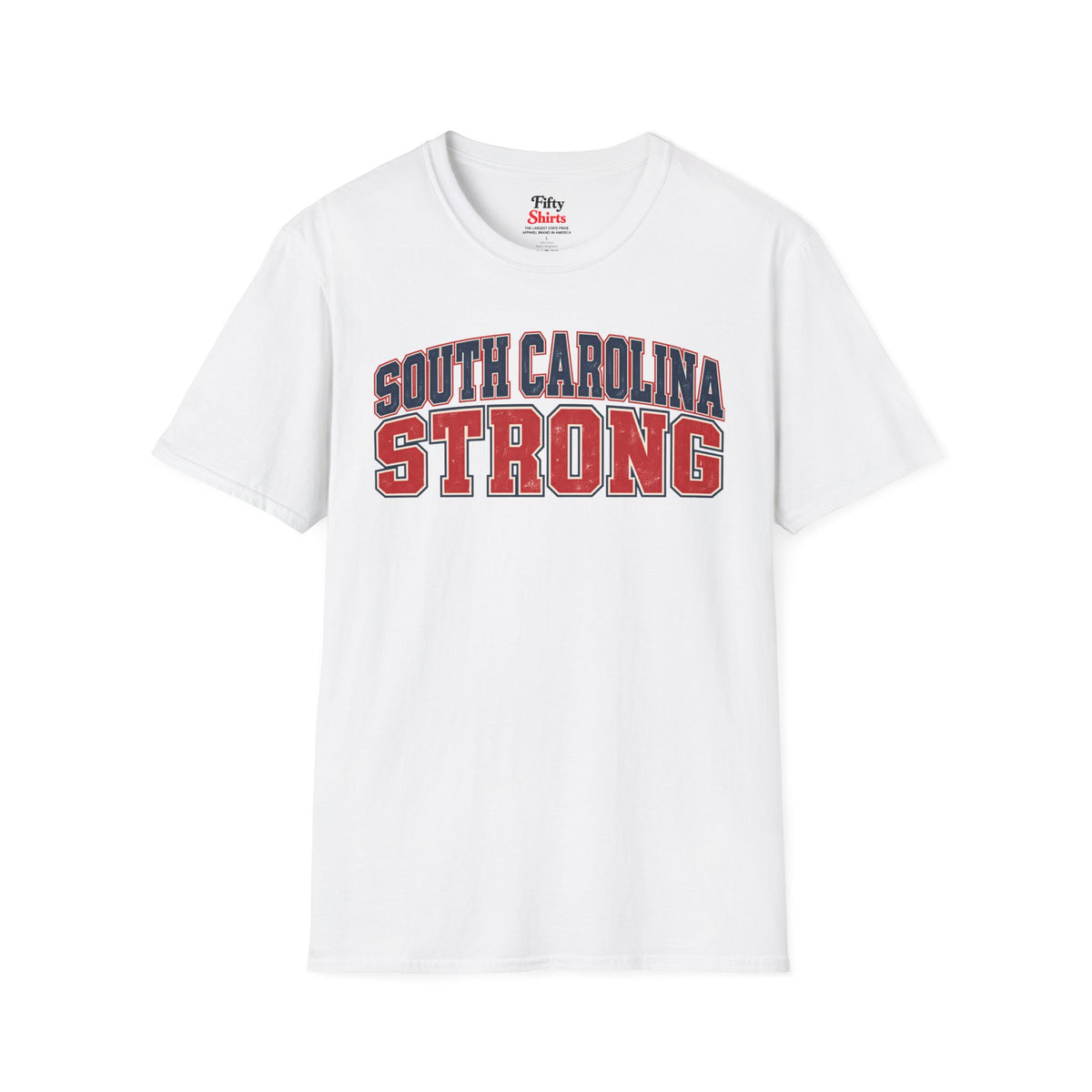 South Carolina Strong Unisex Softstyle T Shirt State Name Graphic Tee