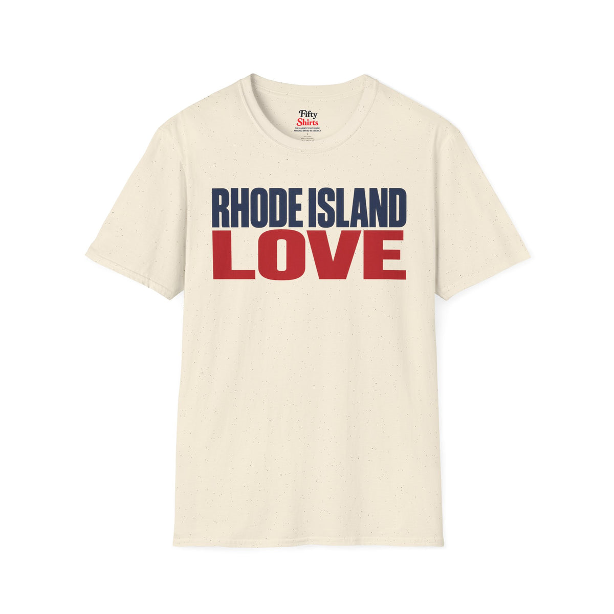 Rhode Island Love Unisex Softstyle T Shirt State Name Graphic Tee