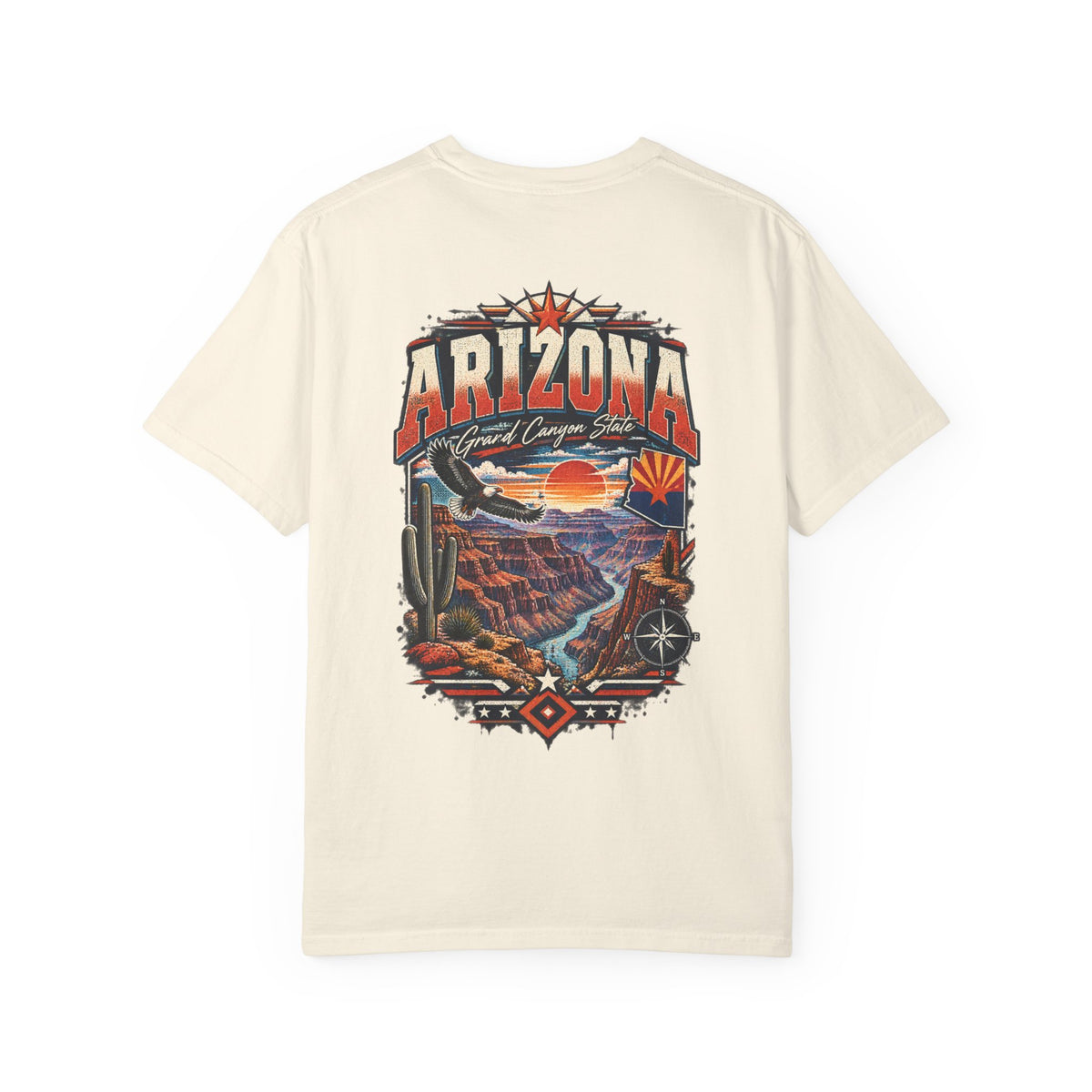 Arizona Grand Canyon Streetwear  Unisex Comfort Color 1717 Streetwear Graphic Tee