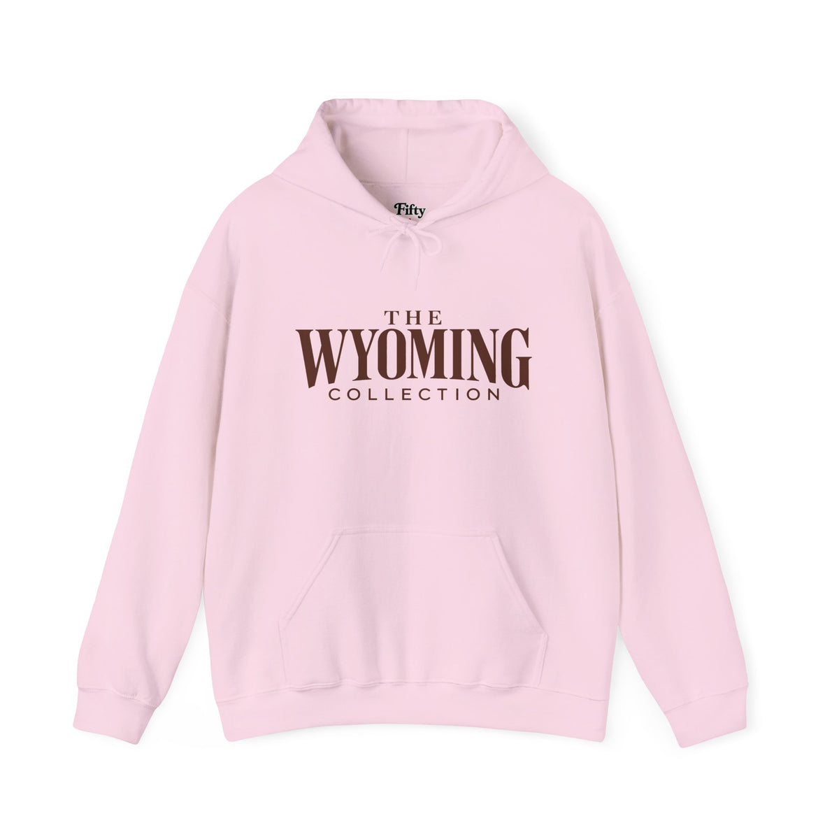 The Wyoming Collection Unisex Hoodie State Name Graphic