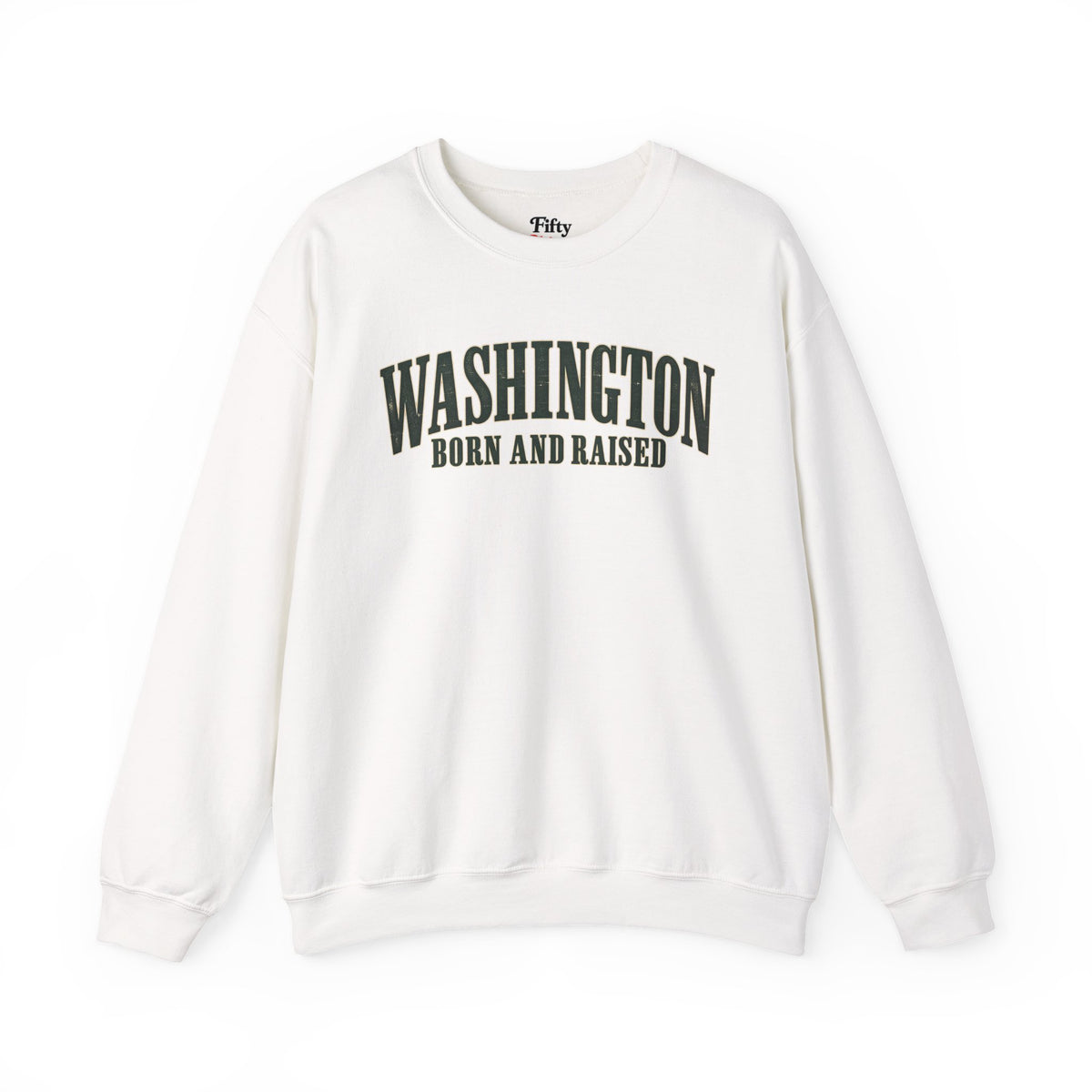 Washington Born and Raised Premium Heritage Unisex Sweatshirt Graphic