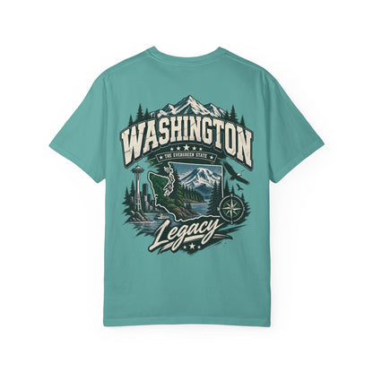 Washington State Legacy Unisex Comfort Color 1717 Streetwear Graphic Tee