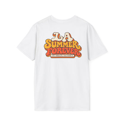 LA Summer Forever Los Angeles Unisex Softstyle Graphic Tee