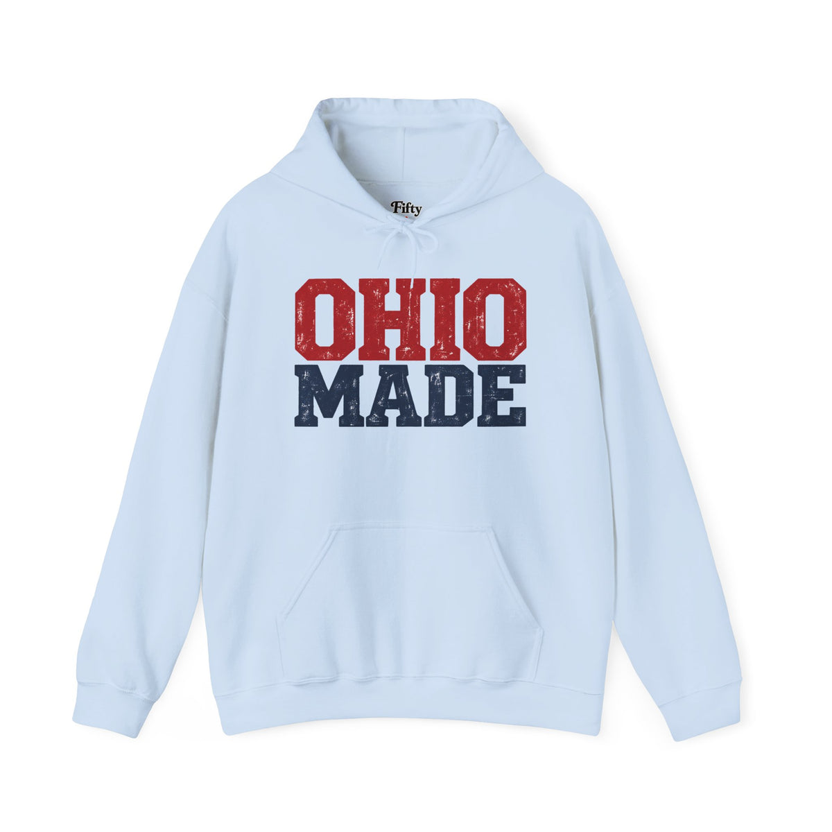 Ohio Made Unisex Hoodie State Name Graphic