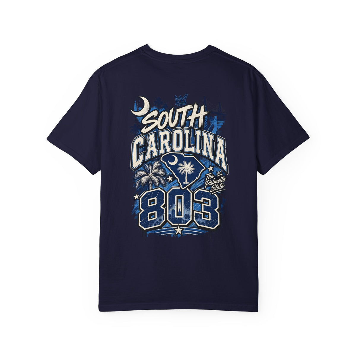 South Carolina 803 Unisex Comfort Color 1717 Streetwear Graphic Tee
