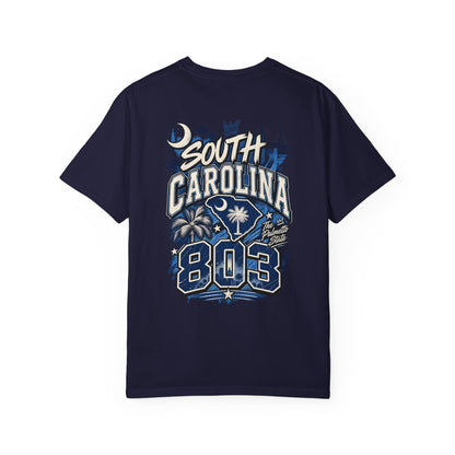 South Carolina 803 Unisex Comfort Color 1717 Streetwear Graphic Tee