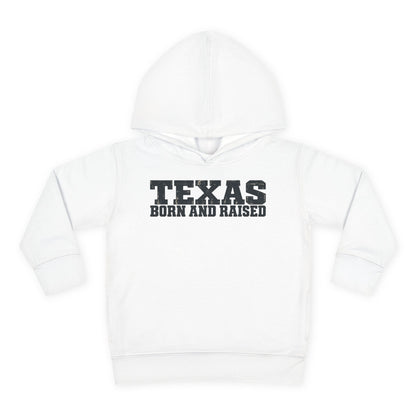 Texas Born and Raised Workwear Unisex Toddler Pullover Fleece Hoodie