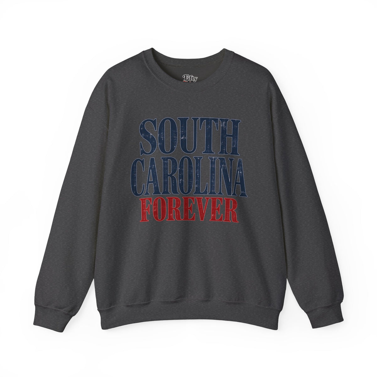 South Carolina Forever Unisex Crewneck Sweatshirt State Name Graphic
