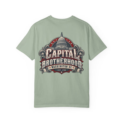 Washington DC Capital Brotherhood Unisex Comfort Color 1717 Streetwear Graphic Tee