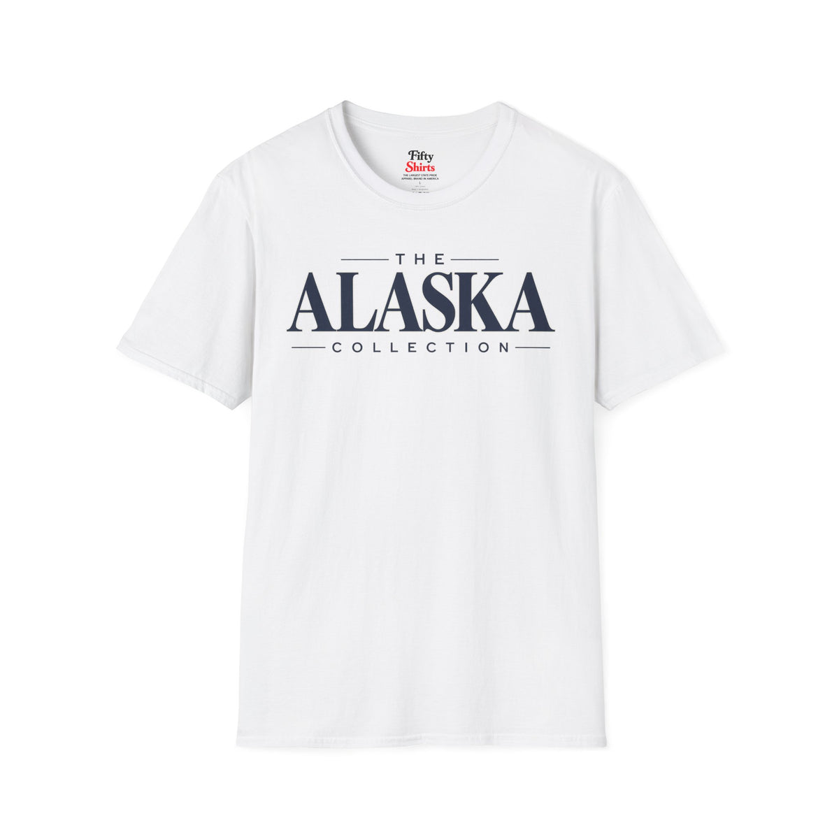 The Alaska Collection Unisex Softstyle T Shirt State Name Graphic Tee
