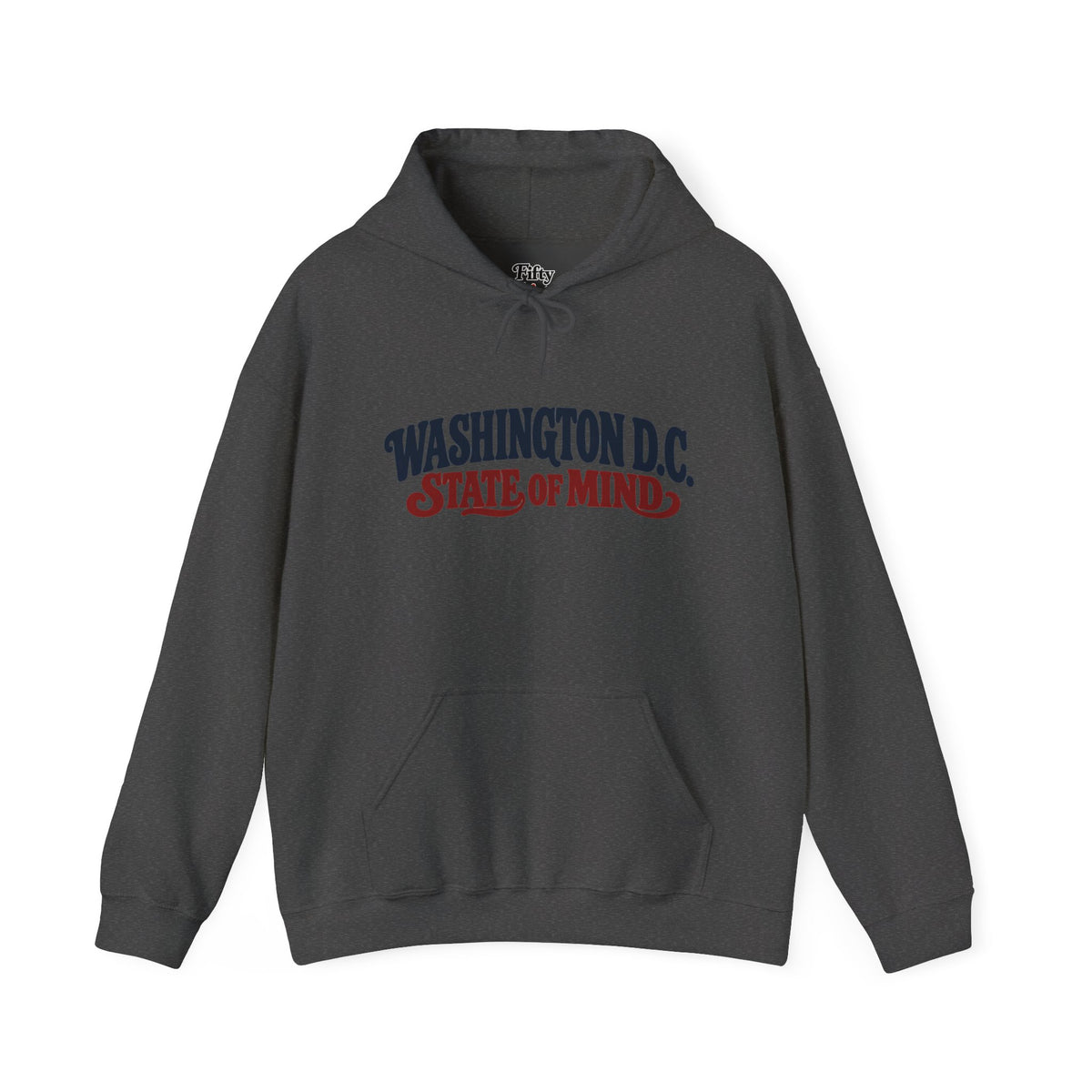 Washington DC State of Mind Unisex Hoodie State Name Graphic