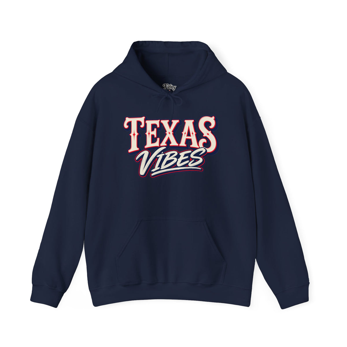 Texas Vibes Unisex Hoodie State Name Graphic