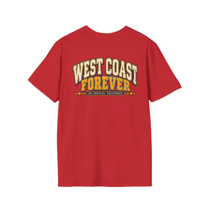 West Coast Forever Los Angeles Unisex Softstyle Graphic Tee