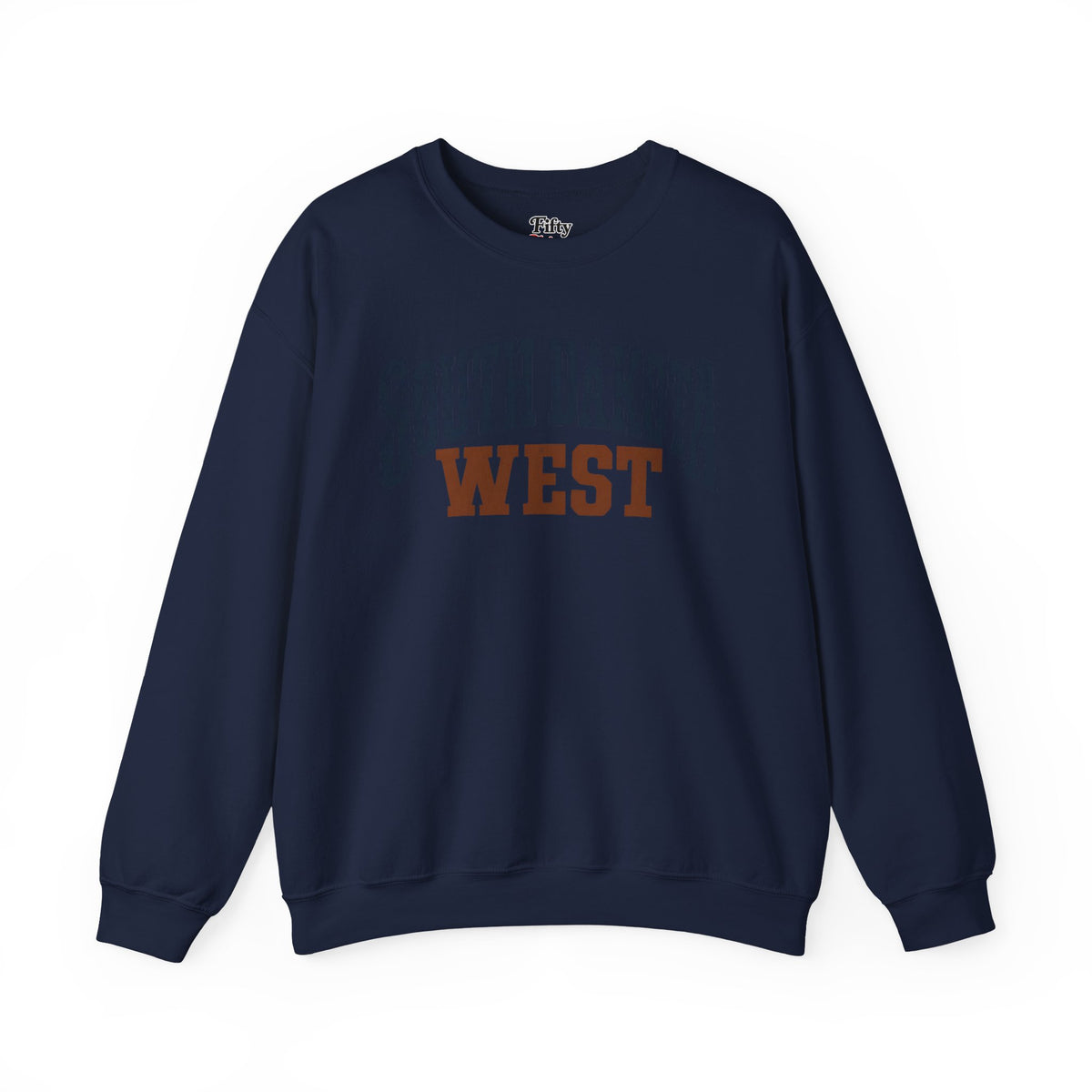 South Dakota West Unisex Crewneck Sweatshirt State Name Graphic