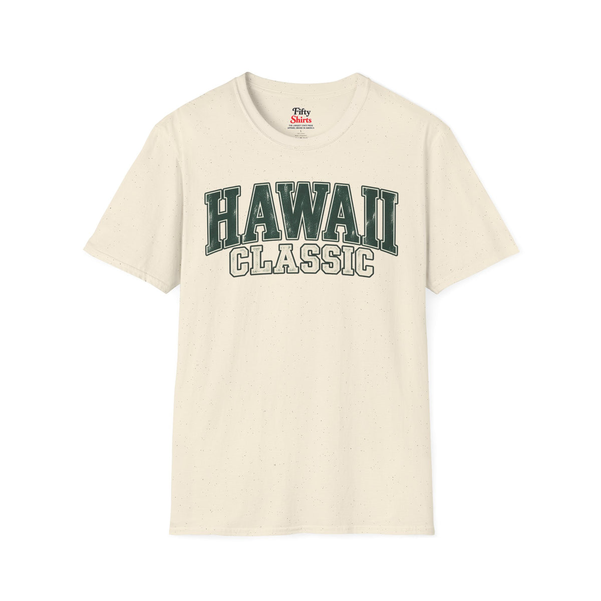 Hawaii Classic Unisex Softstyle T Shirt State Name Graphic Tee
