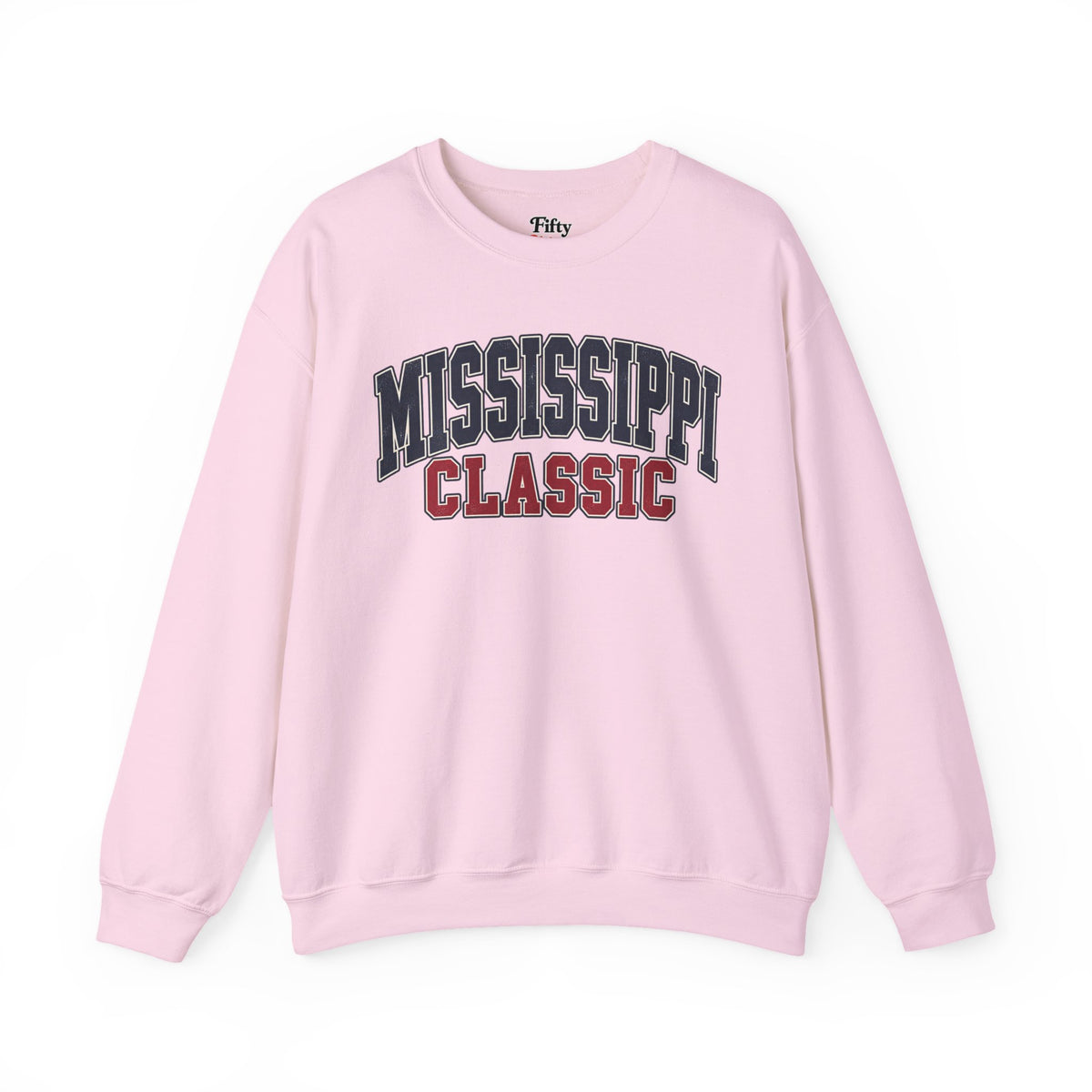 Mississippi Classic Unisex Crewneck Sweatshirt State Name Graphic