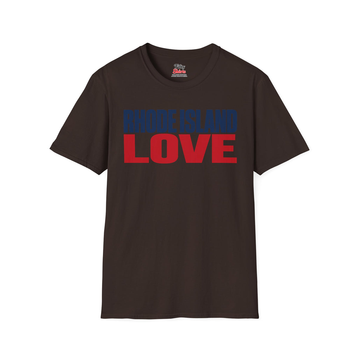 Rhode Island Love Unisex Softstyle T Shirt State Name Graphic Tee