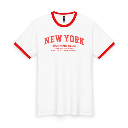 New York Running Club 2026 All State Men's Staple Ringer Tee