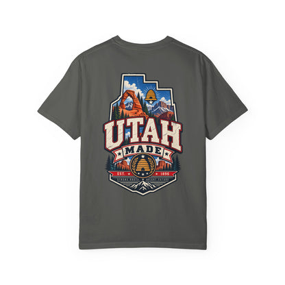 Utah Made Unisex Comfort Color 1717 Streetwear Graphic Tee