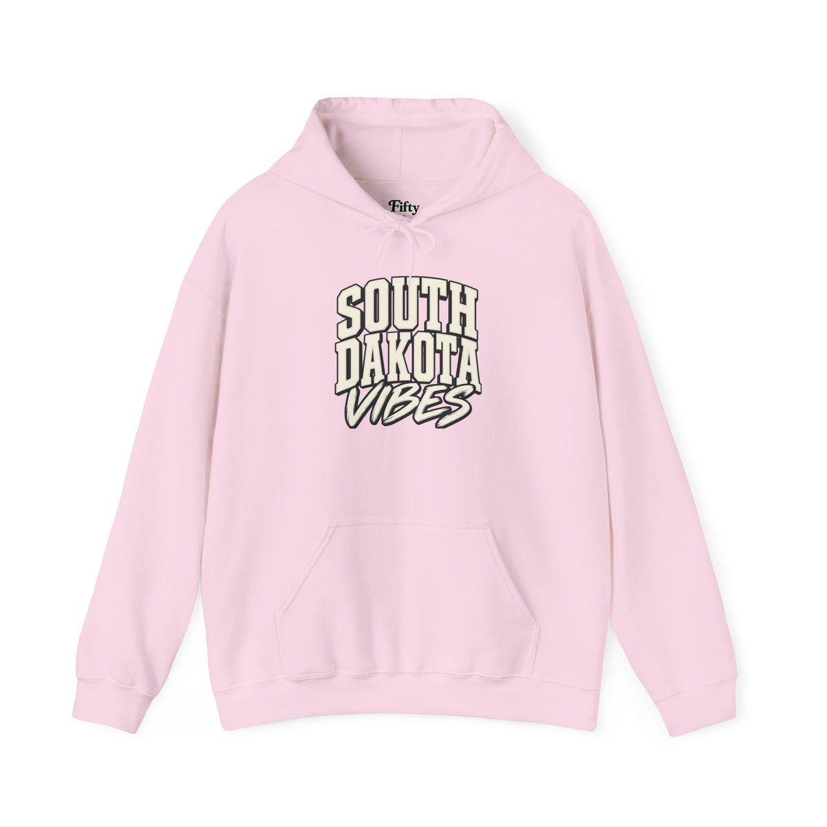 South Dakota Vibes Unisex Hoodie State Name Graphic