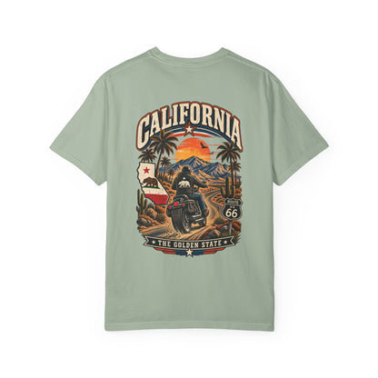 California Desert Rider  Unisex Comfort Color 1717 Streetwear Graphic Tee